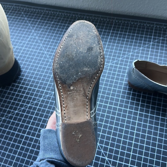 Jcrew Silver Metallic Loafers - Picture 11 of 12